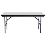 ICEBERG OfficeWorks 18" x 60" Laminate Folding Table, Gray (55277)