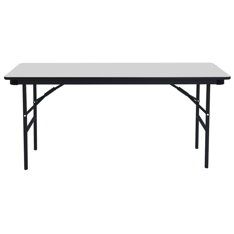 ICEBERG OfficeWorks 18" x 60" Laminate Folding Table, Gray (55277)