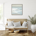 Amanti Art Shadows of the Sea I by Lera Framed Canvas Wall Art Print, 30" x 30" (A42678024568)