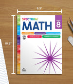 Spectrum Math Workbook, Grade 8 Paperback (705507)