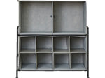 Advantus Flipshelf Closet Organizer Kit, Black/Gray (39182)