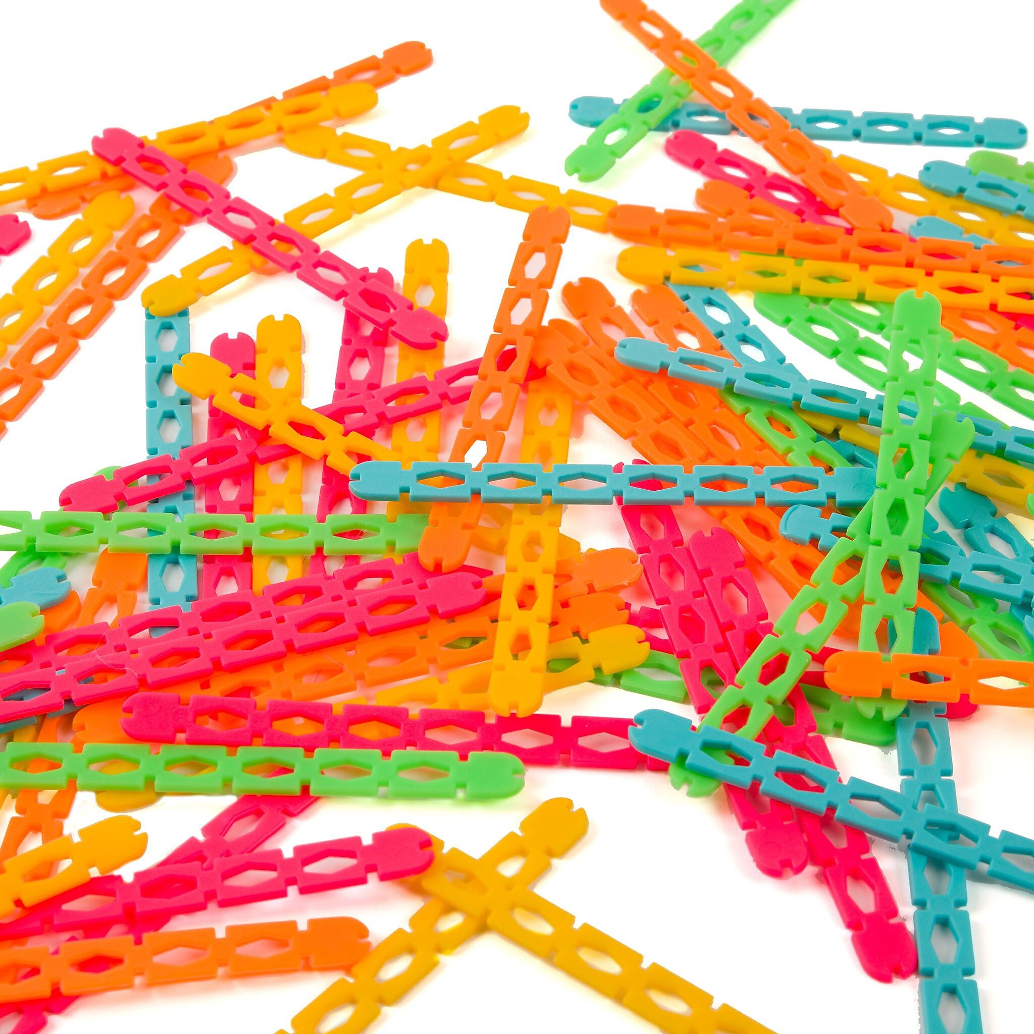 Roylco STEAM Structure Sticks & Play Guide, 118 Pieces/Pack (R-20309)