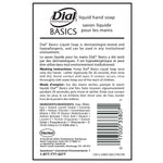 Dial Basics Liquid Hand Soap Refill, Floral, 128 Oz. (06047)