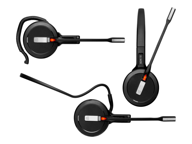EPOS IMPACT SDW 10 HS Wireless Mono On Ear Headset, Black (1000631)