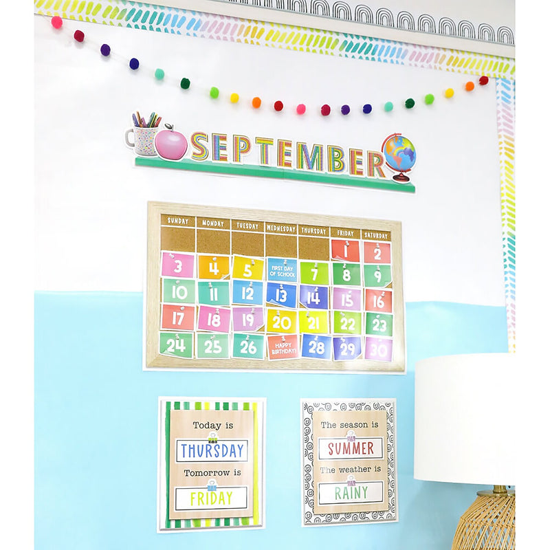 Happily Ever Elementary Creatively Inspired Calendar Bulletin Board Set, 2 Sets/Bundle (CD-110579-2)