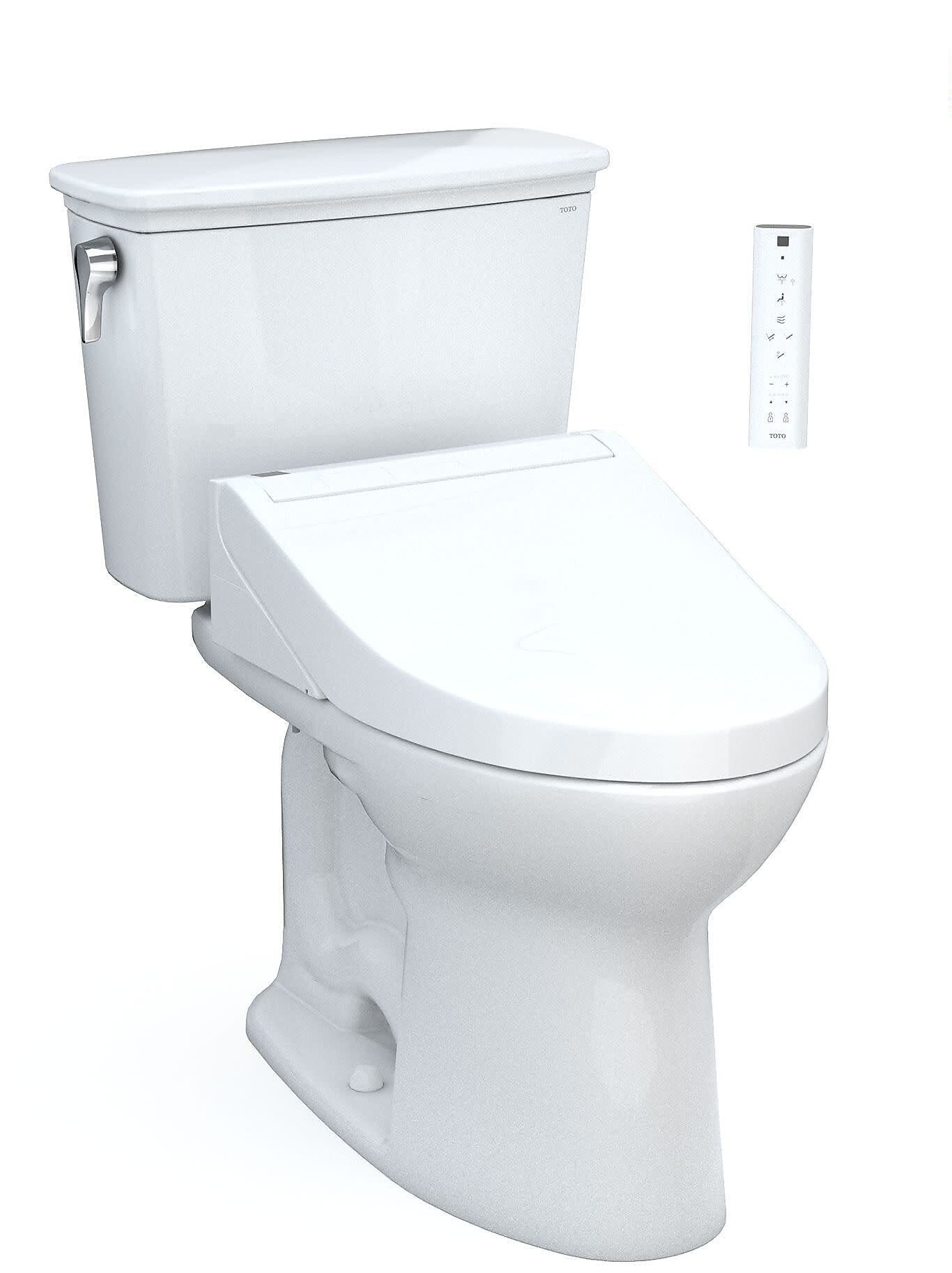 Toto Drake 1.28 gal. Gravity Flush Toilet, Cotton (MW7863084CEG#01)