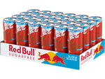 Red Bull Red Edition Sugar-Free Watermelon Energy Drink, 8.4 oz., 24 Cans/Carton (RB243202)