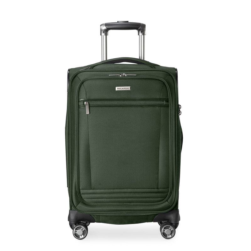 Ricardo Beverly Hills Avalon 22.5" Carry-On Suitcase, 8-Wheeled Spinner, Juniper Green (135-20-380-4WB)