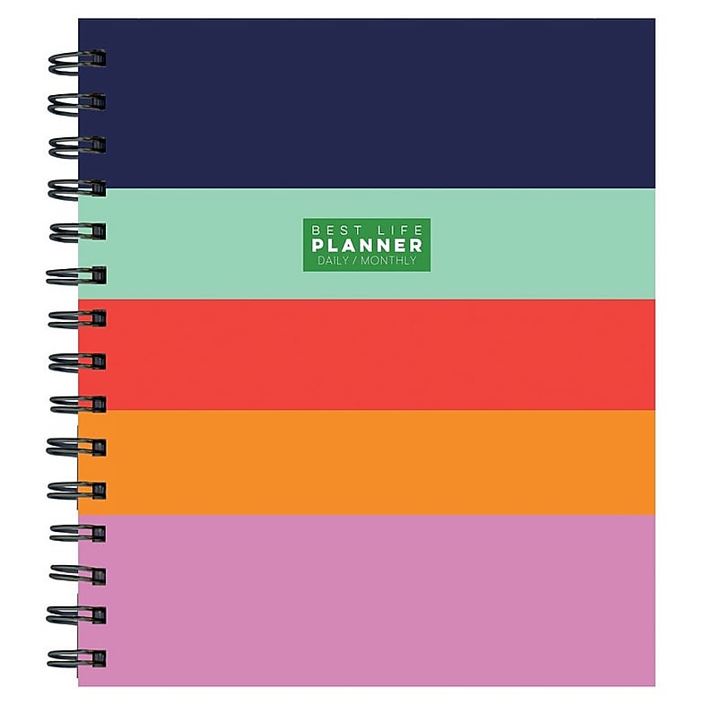 TF Publishing Luxe 8.5" x 9" Daily & Monthly Planner, Paperboard Cover, Multicolored (99-9902)
