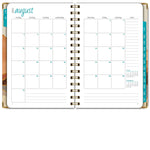 2025-2026 Global Printed Products Golden Desert 5.5" x 8" Academic Weekly & Monthly Planner, Paper Cover