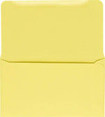 JAM Paper #6 1/4 Booklet Envelope 3 1/2" x 6", Pastel Canary, 50/Pack (R252-50)