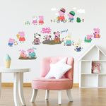 York Wallcoverings Peppa the Pig Children's Decals, Cartoons (RMK3183SCS)