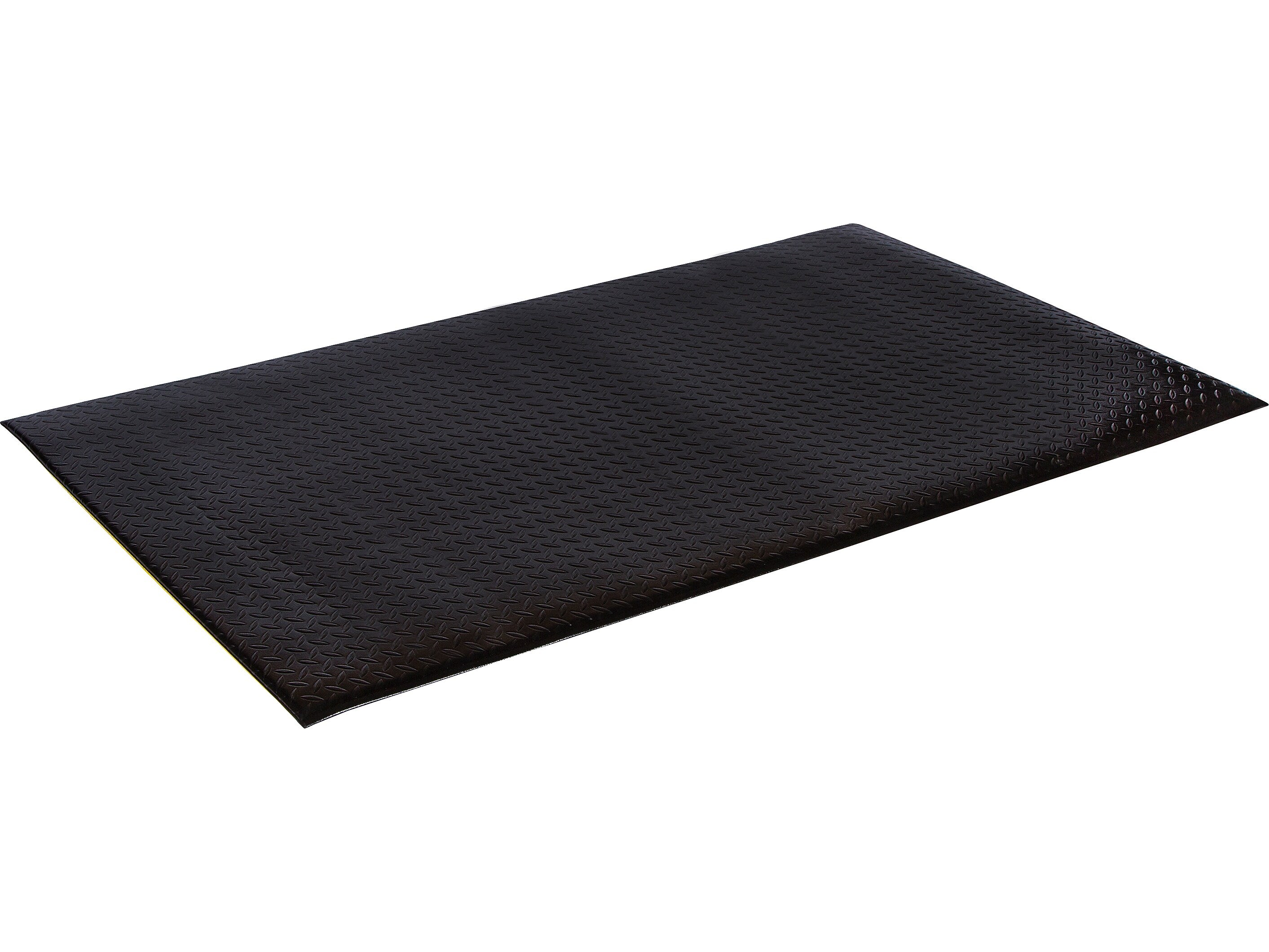 Crown Mats Wear-Bond Tuff-Spun Anti-Fatigue Mat, 36" x 144", Black (WB 0312KD)