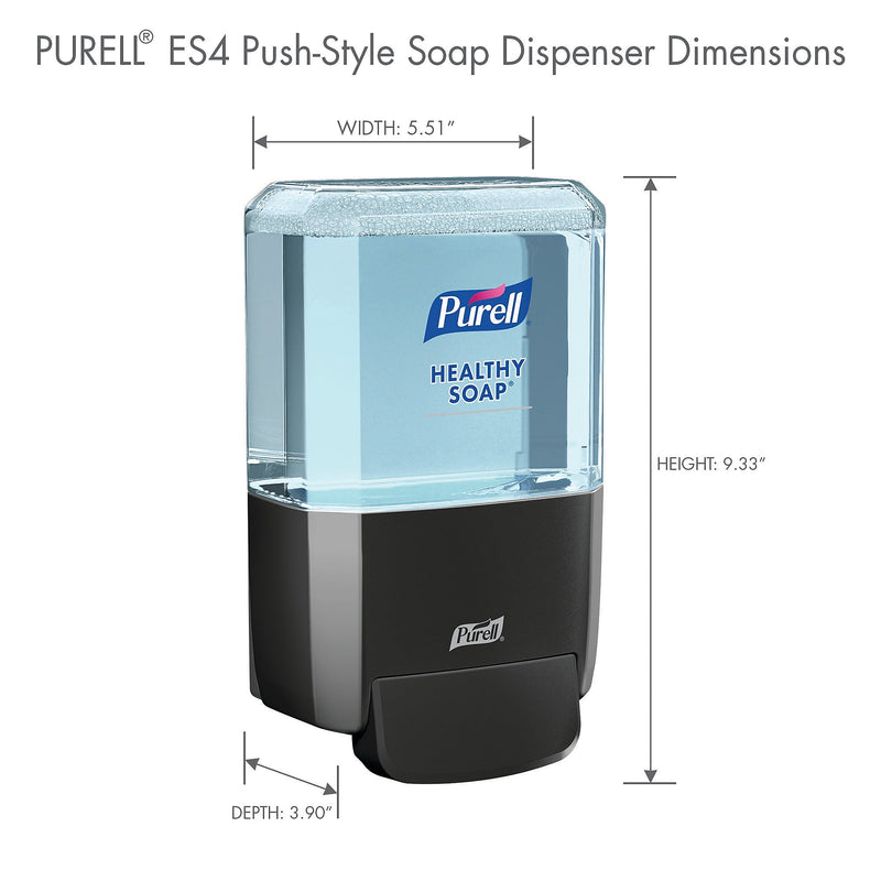 PURELL HEALTHY SOAP ES4 Wall Mounted Hand Soap Dispenser, Graphite (5034-01)