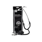 Medline Dual Head Stethoscope, Black (MDS926201)