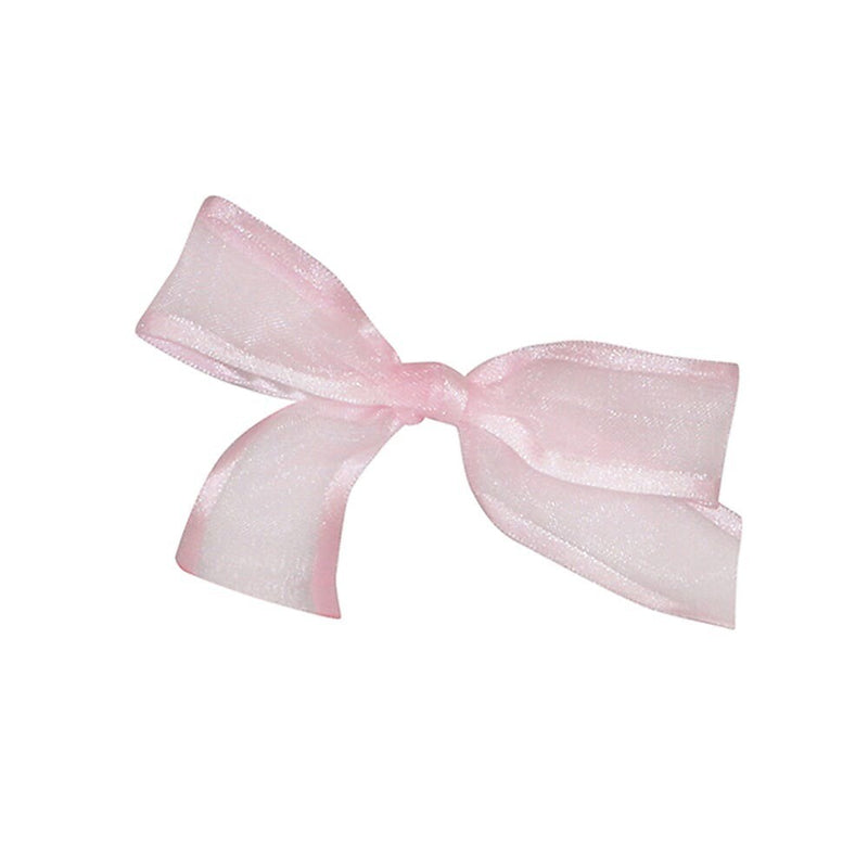 JAM Paper Satin Sheer Bows, Light Pink Sheer, 100/Pack (52640349163)