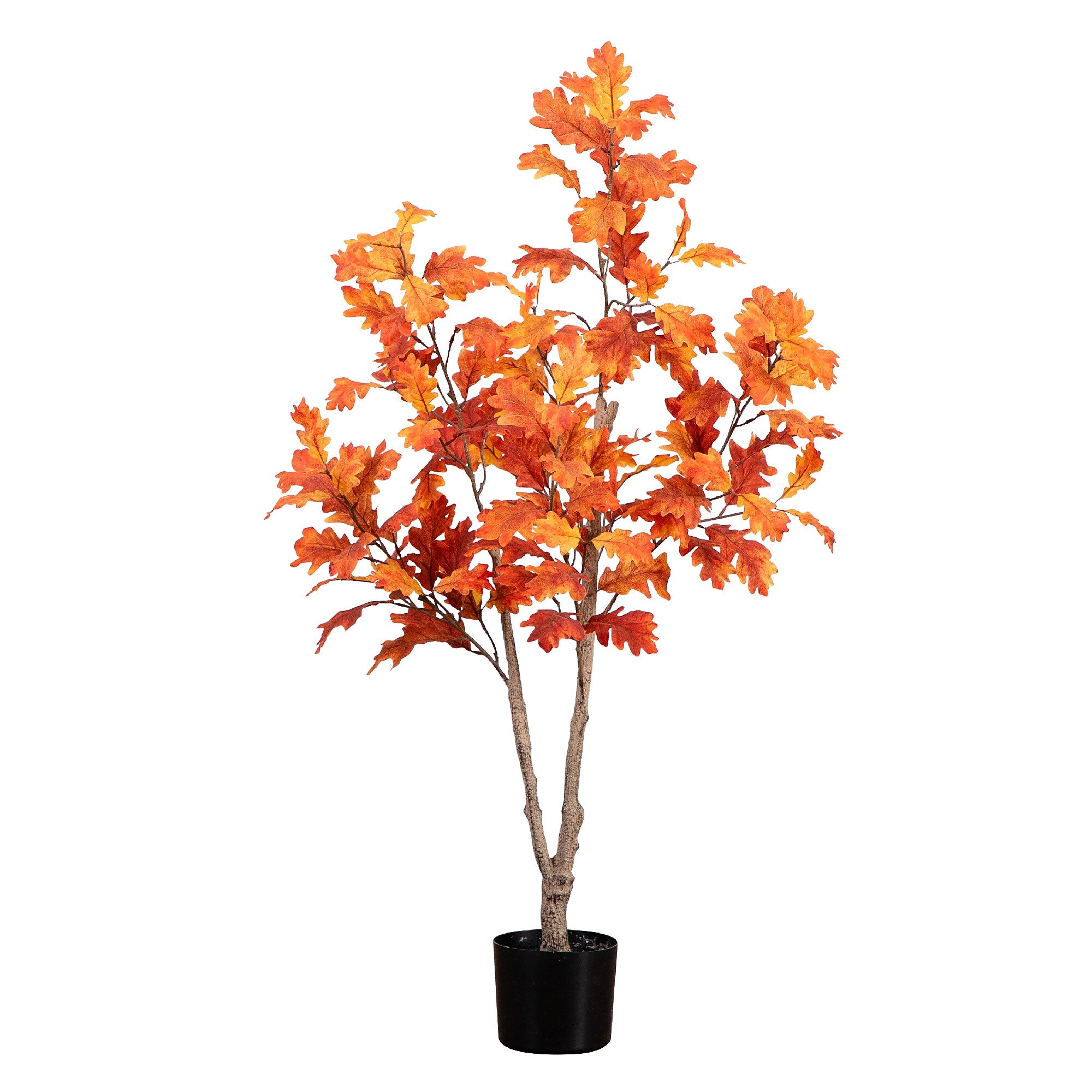 Nearly Natural 4' Autumn Oak Artificial Fall Tree (T4807)