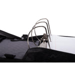 Case It King Sized Zip Tab 4" 3-Ring Zipper Binders, D-Ring, Purple (D-186 PUR)