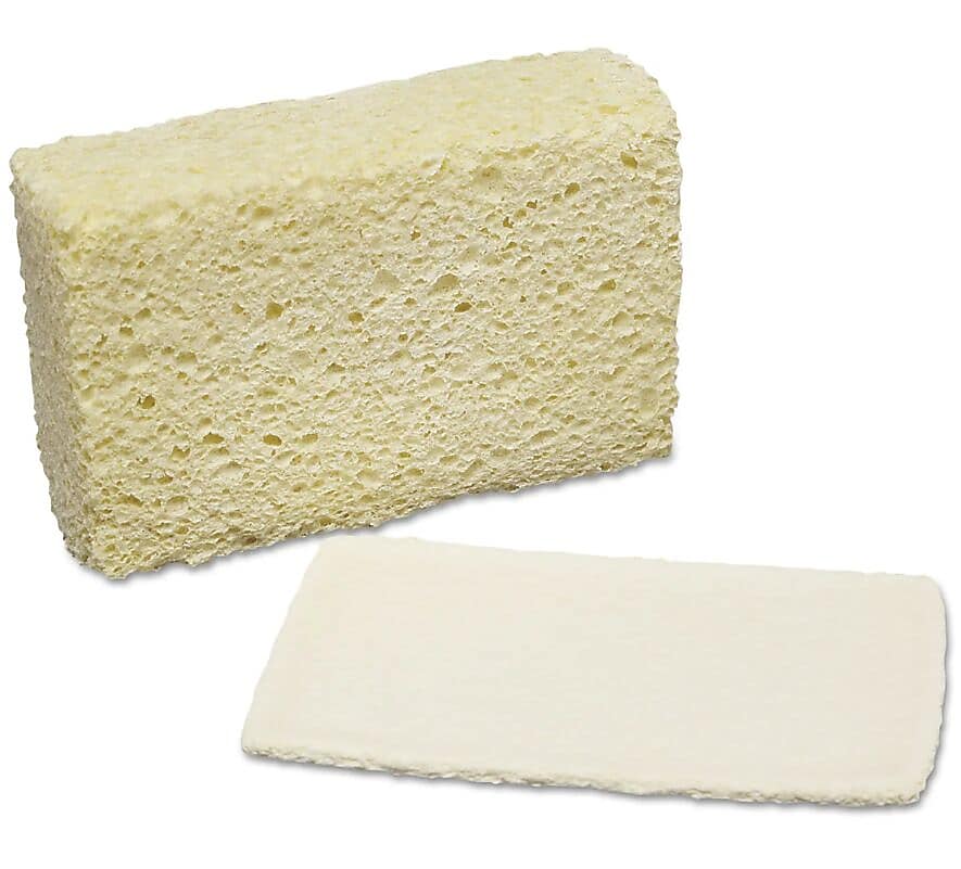 Skilcraft Natural Cellulose Sponge, 12 Sponges/Pack (NSN2402555)