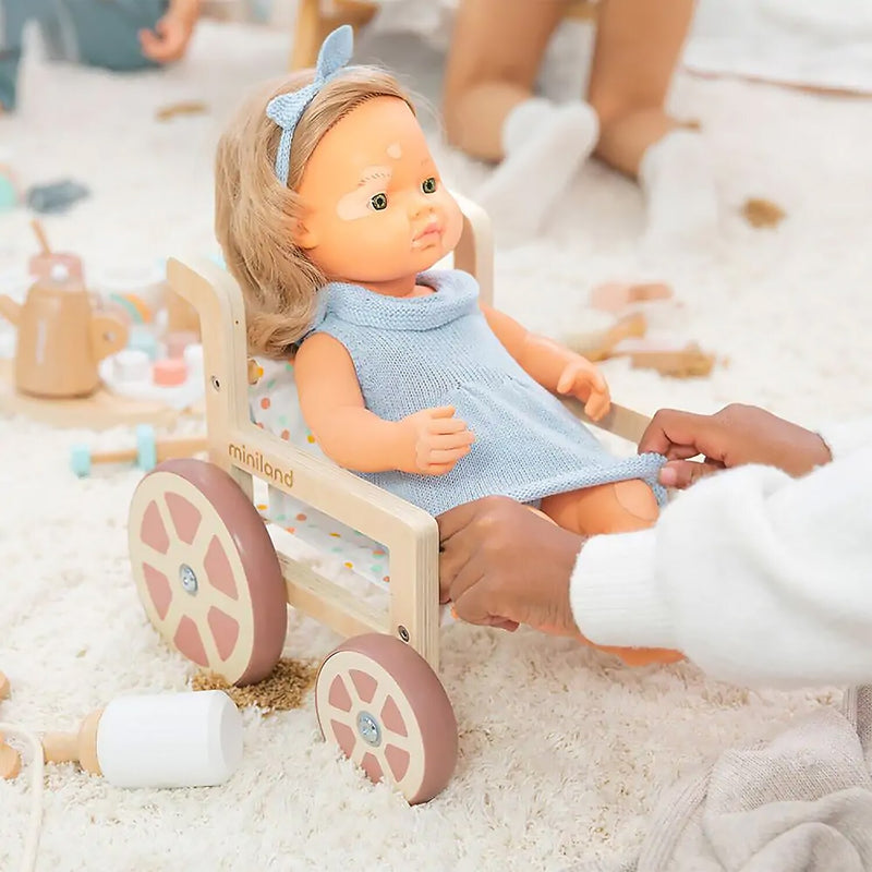 MINILAND Wooden Wheelchair Doll Accessory (MLE31183)