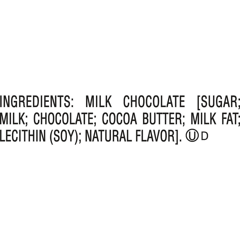 HERSHEY'S KISSES Milk Chocolate Candy Bulk Bag, Silver Foils, 60 oz., 400/Bag (HEC14208)