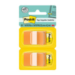 Post-it Flags, 1", Orange, 100 Flags/Pack (680-0E2)