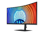 Samsung ViewFinity S6 34" Curved LED Monitor, Black (S34A654UBN)