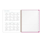 2025-2026 Blue Sky Star Confetti 8.5" x 11" Academic Year Weekly & Monthly Planner, Plastic Cover, Multicolored (136609-A26)