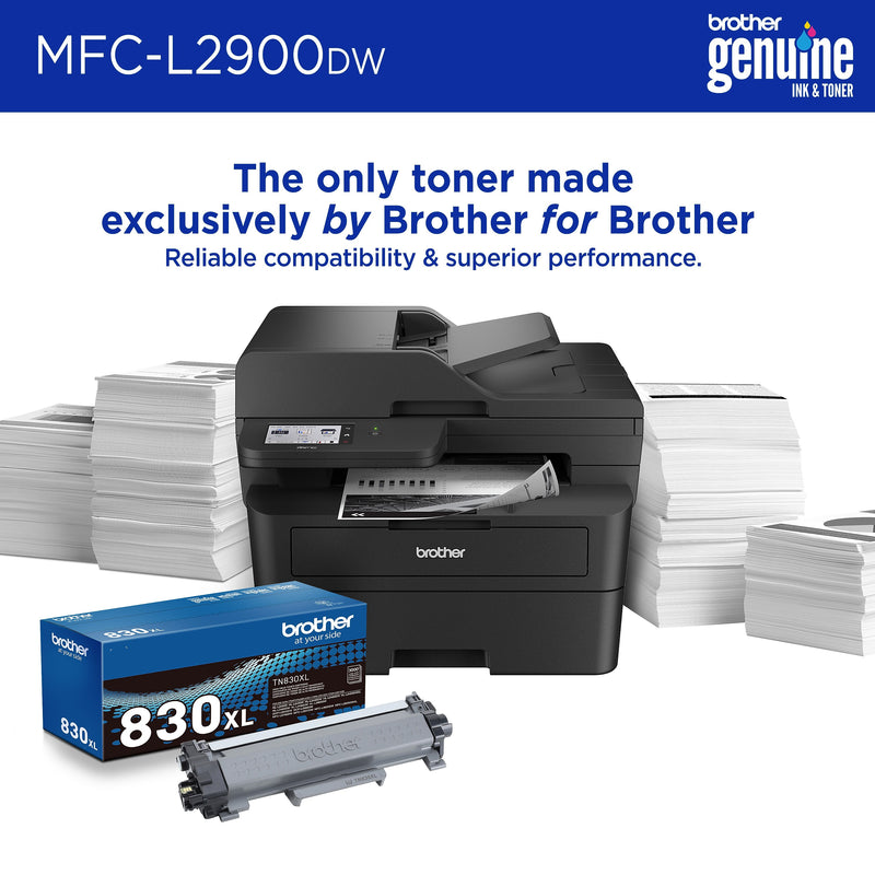 Brother MFC-L2900DW New Laser Printer, All-In-One, Print, Scan, Copy, Fax