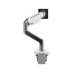Humanscale M10 Adjustable Single Monitor Arm, Polished Aluminum (M11TBW)