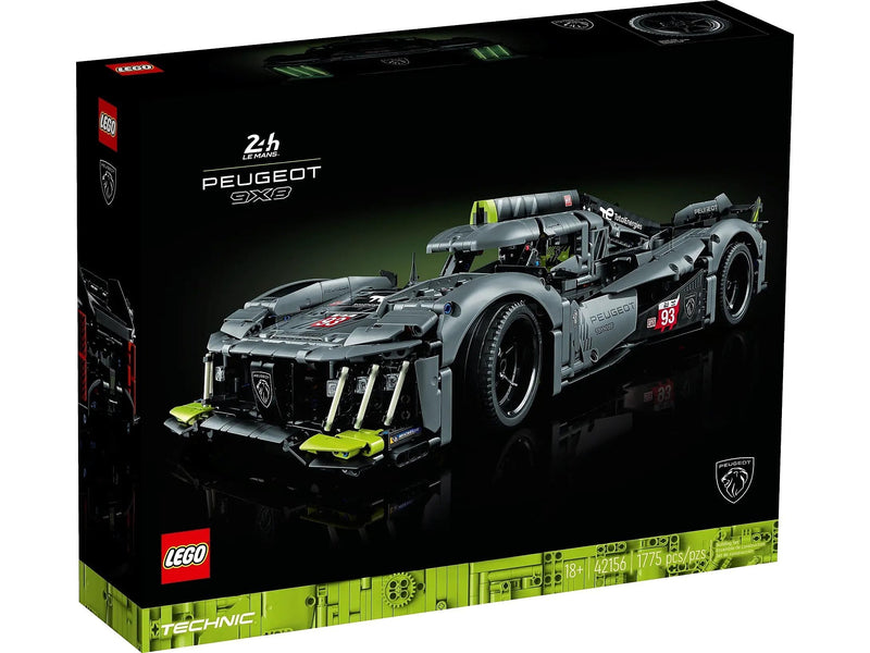 LEGO Technic PEUGEOT 9X8 24H Le Mans Hybrid Hypercar Building set (42156)