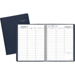 2026 AT-A-GLANCE 8.25" x 11" Weekly Appointment Book Planner, Faux Leather Cover, Navy (70-950-20-26)