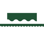 Teacher Created Resources Border Trim, 2.19" x 2.92', Pine Green Scalloped, 12/Pack, 6 Packs/Bundle (TCR9239-6)