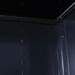 Alera Economy Assembled Storage Cabinet, 36w x 18d x 72h, Black