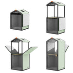 Flexispot Quick Install Series Solo Pro Sound Absorbing Privacy Booth, Green (EP1SG)