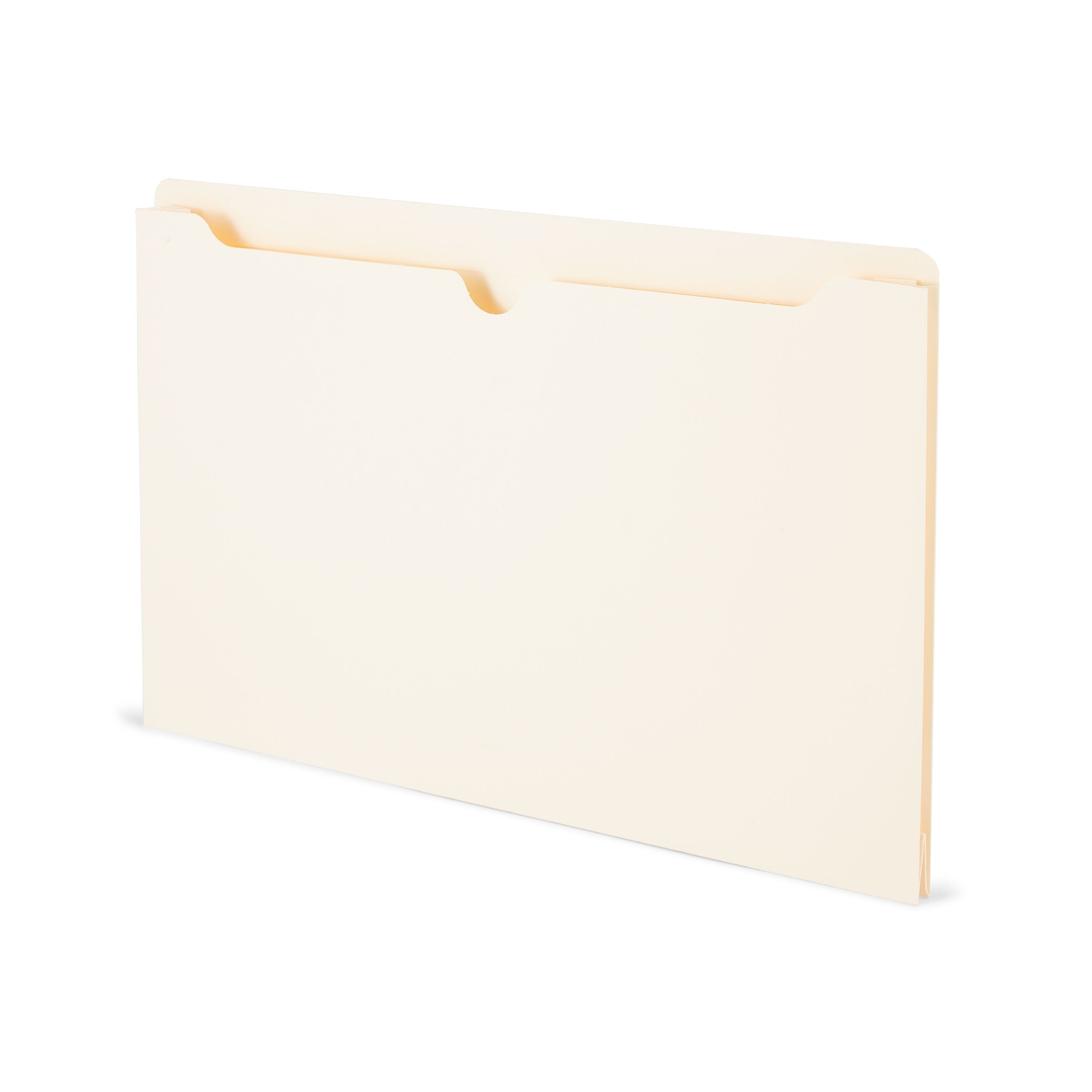 Staples Reinforced File Jacket, 2" Expansion, Legal Size, Manila, 50/Box (TR440374)