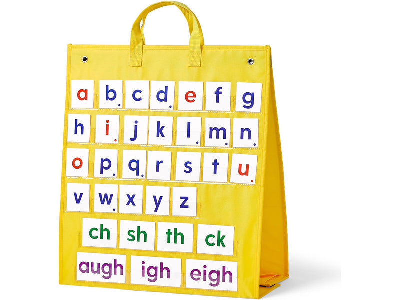 hand2mind Phonics Skill-Building Demonstration Pocket Chart, Tabletop (96158)