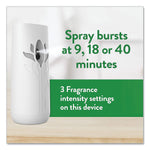 Air Wick Freshmatic Ultra Automatic Pure Starter Kit, Fresh Linen, White/Gray, 4/Carton (RAC01918CT)