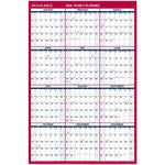 2026 AT-A-GLANCE 36" x 24" Yearly Wall Calendar, Reversible, White/Red (PM212-28-26)