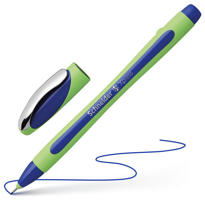 Schneider Xpress Felt Pen, Fine Point, Assorted Inks, 3/Pack (190093)