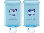 PURELL HEALTHY SOAP Foaming Hand Soap Refill for ES10 Dispenser, 1200 ml, 2/Carton (8385-02)