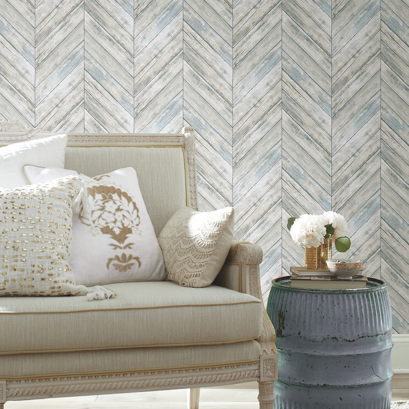 York Wallcoverings Herringbone Peel and Stick Wallpaper (RMK11454WP)