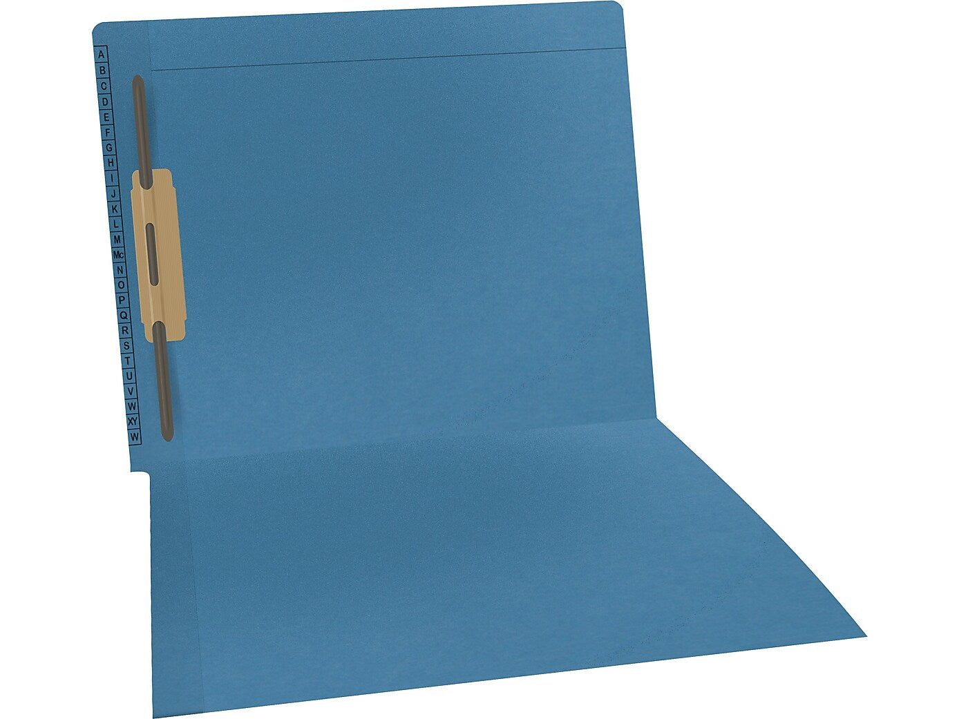 Medical Arts Press Reinforced Classification Folder, 1 3/8" Expansion, Letter Size, Blue, 50/Box (F1170-BLU-1)