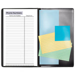 2025-2026 AT-A-GLANCE DayMinder 3.5" x 6" Academic Weekly Planner, Black (AY48-00-26)