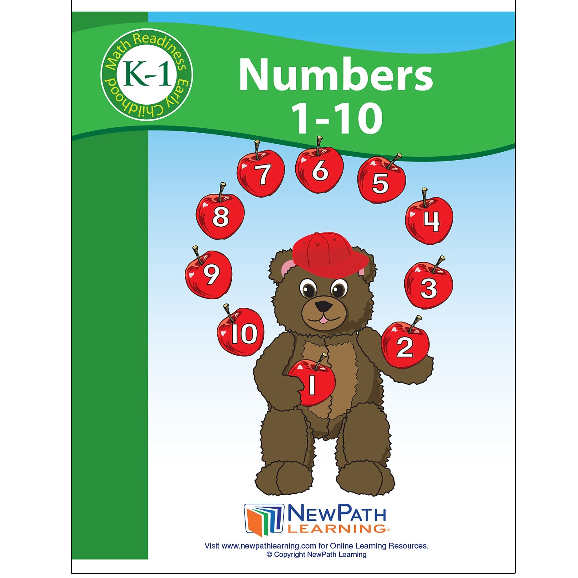 NewPath Learning Numbers 1-10 Student Activity Book (NP-130023)