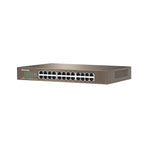 Tenda 24-Port Gigabit Ethernet Unmanaged Switch, 1 Gbps Black (TEG1024D)