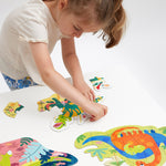 Banana Panda 71-Piece Hands at Play Dinosaurs, 4/Set (BPN49167)