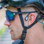 Mojawa Run Air/Mojo 2 Wireless Bone-Conduction Open-Ear Waterproof Headphones, Bluetooth, Black (RA-BK-GL-01)