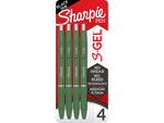 Sharpie S-Gel Retractable Gel Pen, Medium Point, 0.7mm, Black Ink, 4/Pack (2195731)