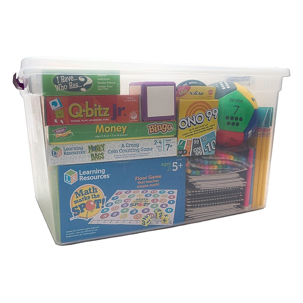 S&S Worldwide Family Engagement Night Kit MATH, Assorted Colors (LR4581)